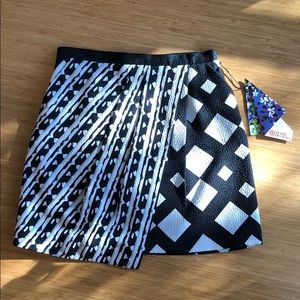 Peter Pilotto for Target Mini Skirt. Geo Print